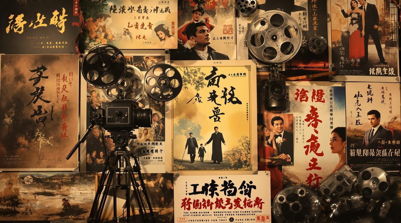 华语电影百年 华语电影百年 - 从默片时代到数字时代的影像变迁,光影空间65影视专题封面